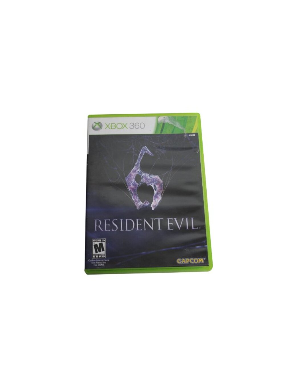 Resident Evil 6 Xbox 360 with Manual 2 Discs Works Great Capcom Horror